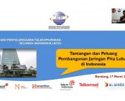 Tantangan dan peluang pembangunan jaringan pita lebar di Indonesia